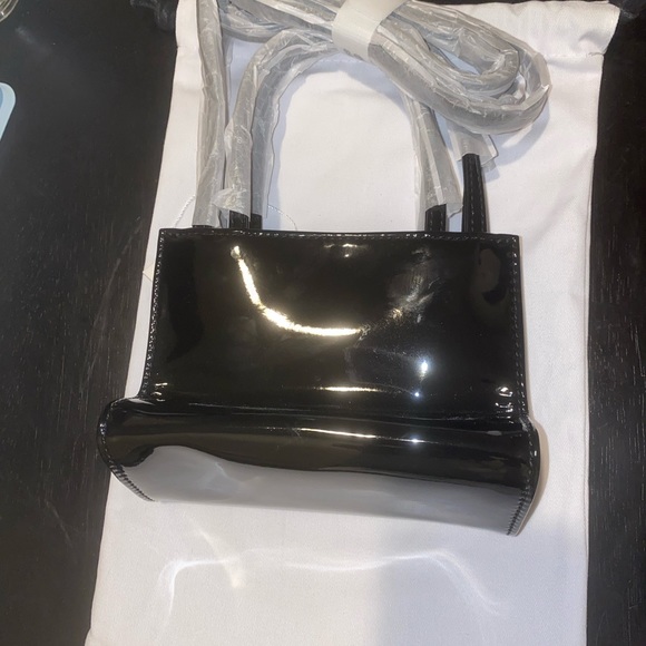 New Telfar Small Black Patent Leather - Picture 2 of 7